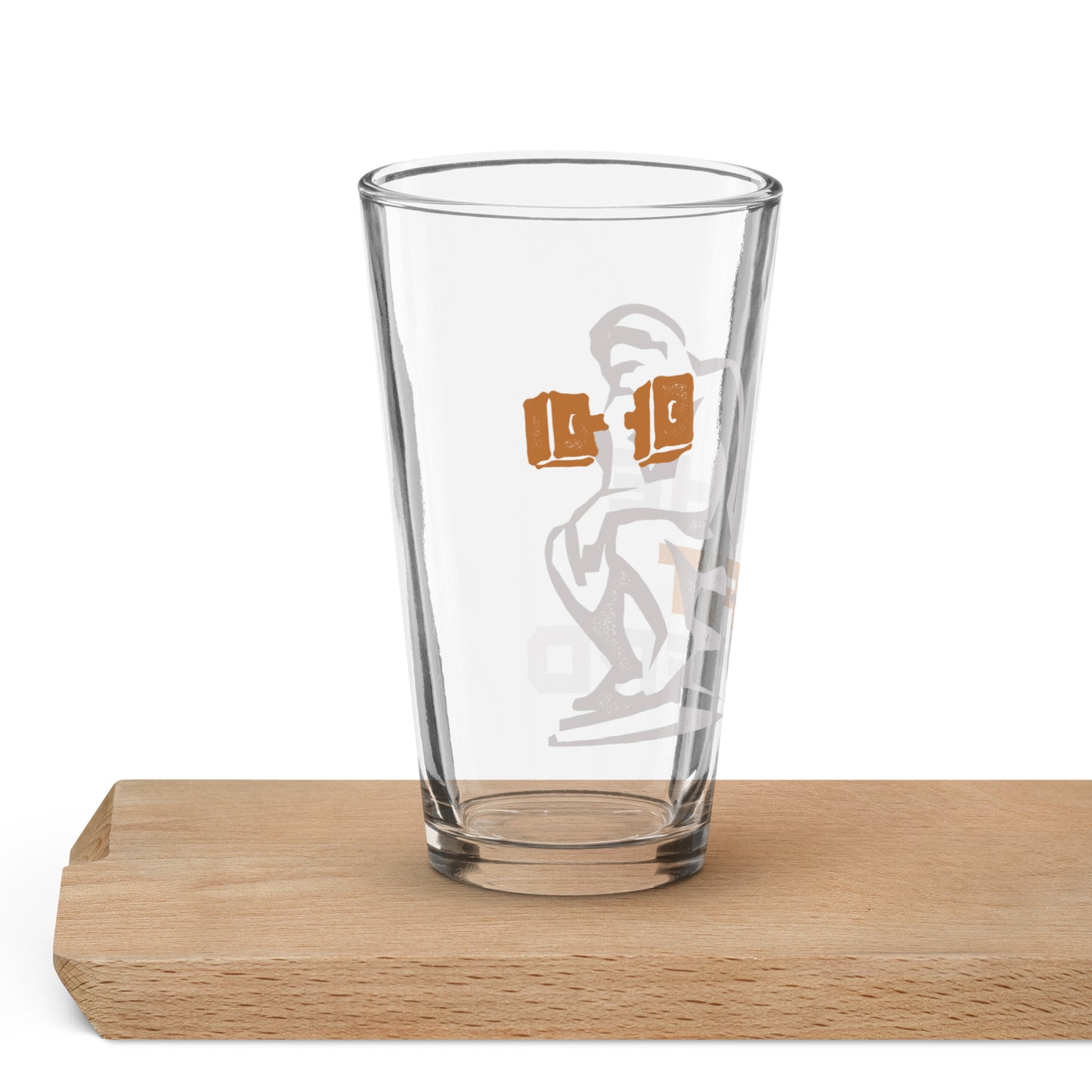 Shaker pint glass