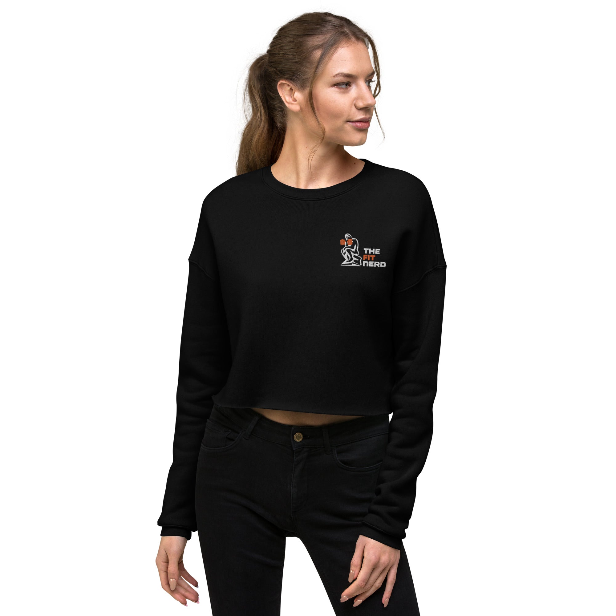 The Fit Nerd Crop Sweatshirt
