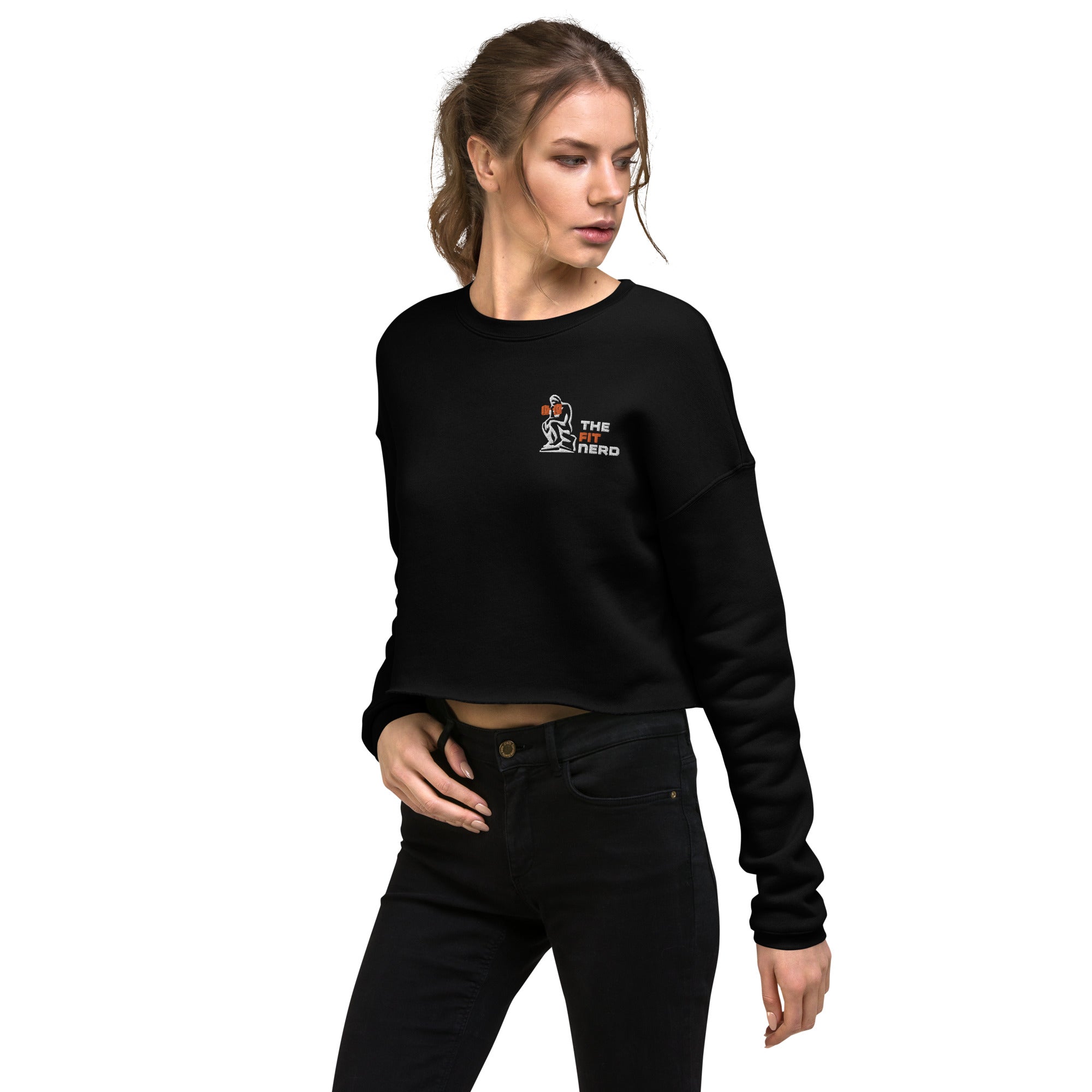 The Fit Nerd Crop Sweatshirt