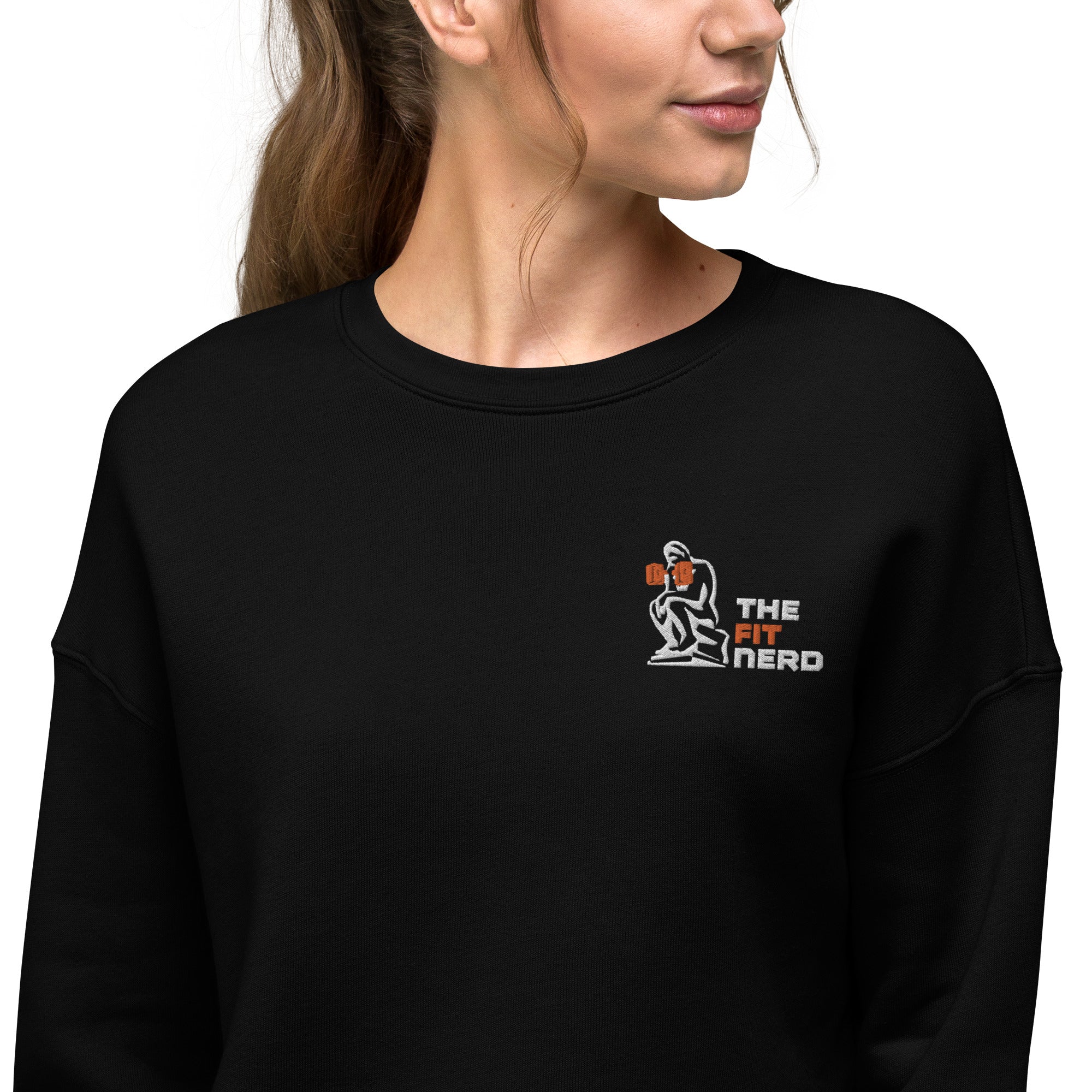 The Fit Nerd Crop Sweatshirt