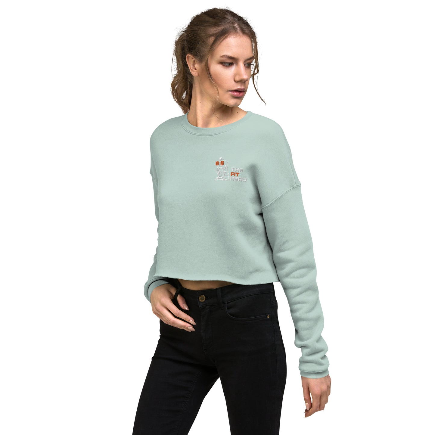 The Fit Nerd Crop Sweatshirt