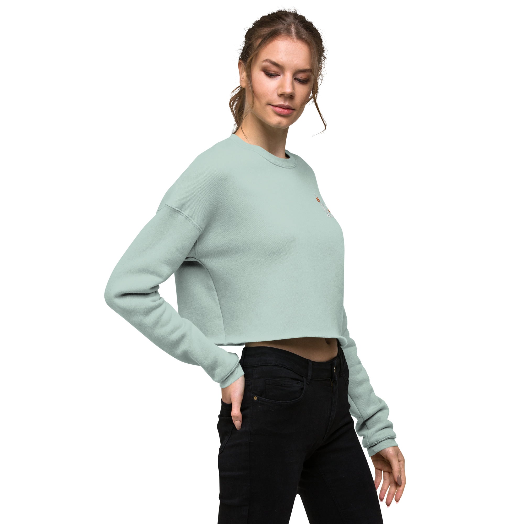 The Fit Nerd Crop Sweatshirt