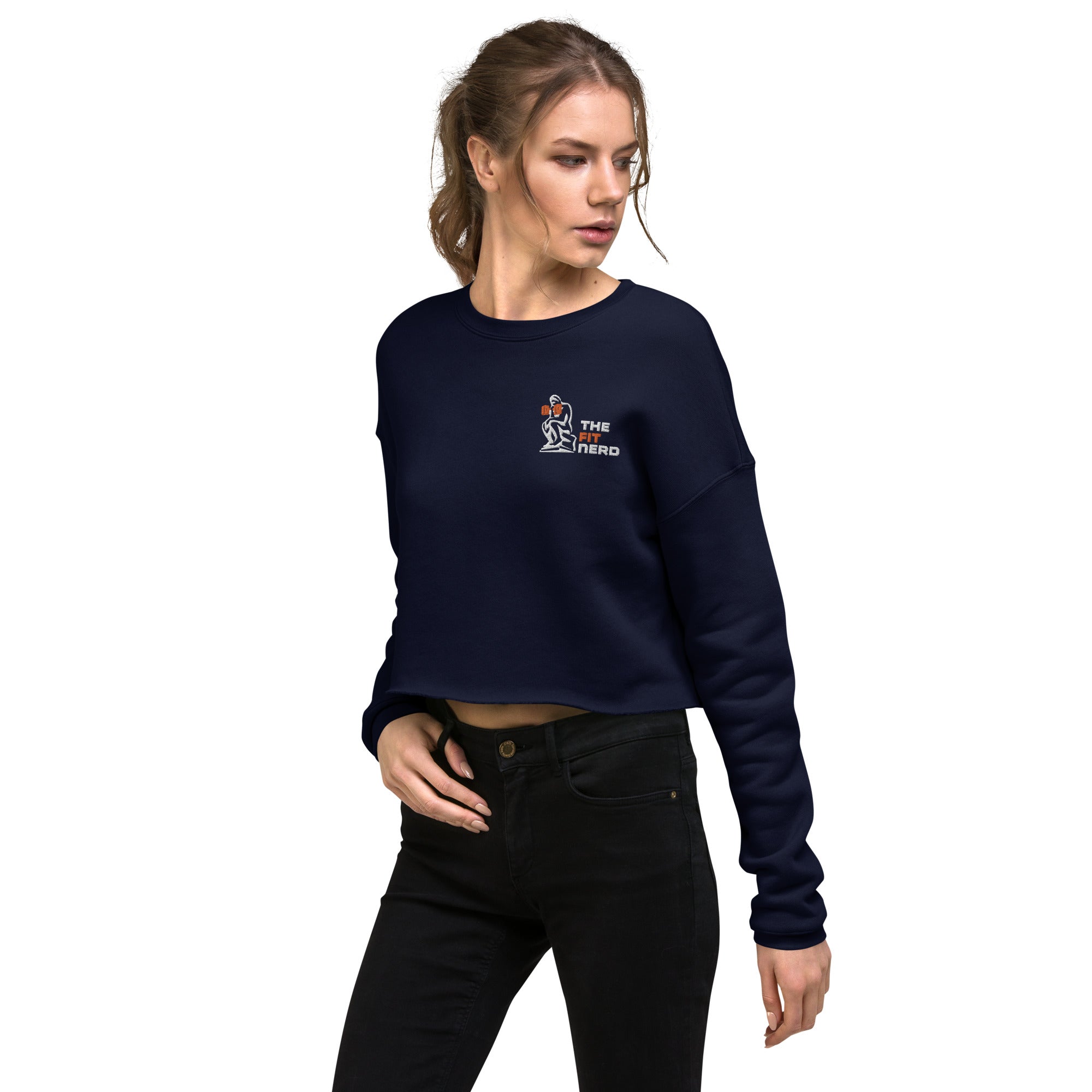 The Fit Nerd Crop Sweatshirt