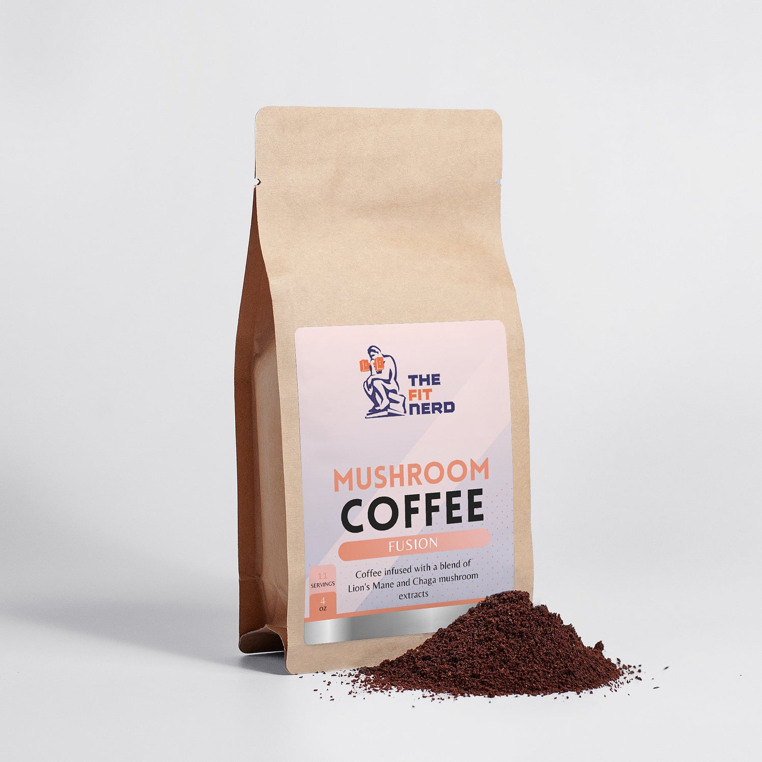 Mushroom Coffee Fusion - Lion’s Mane & Chaga 4oz