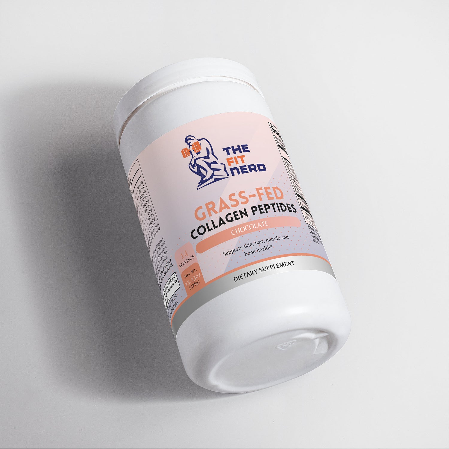Grass-Fed Collagen Peptides Powder (Chocolate)
