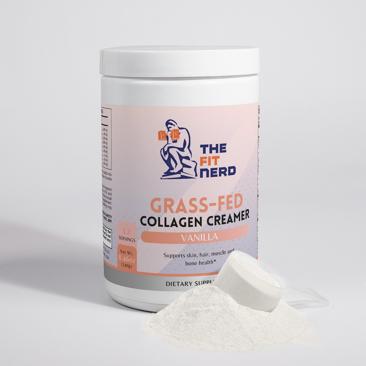 Grass-Fed Collagen Creamer (Vanilla)