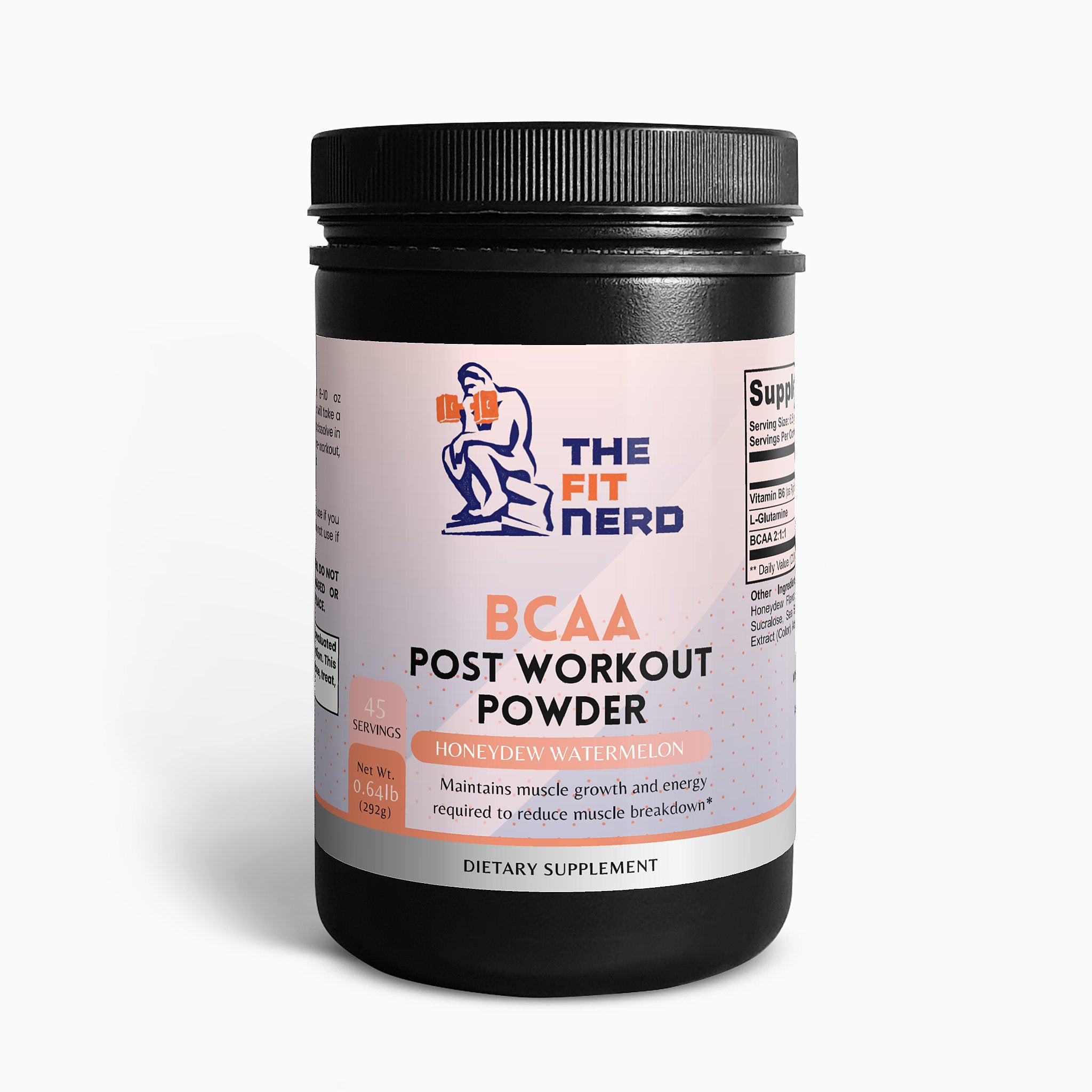 BCAA Post Workout Powder (Honeydew/Watermelon) - The Fit Nerd