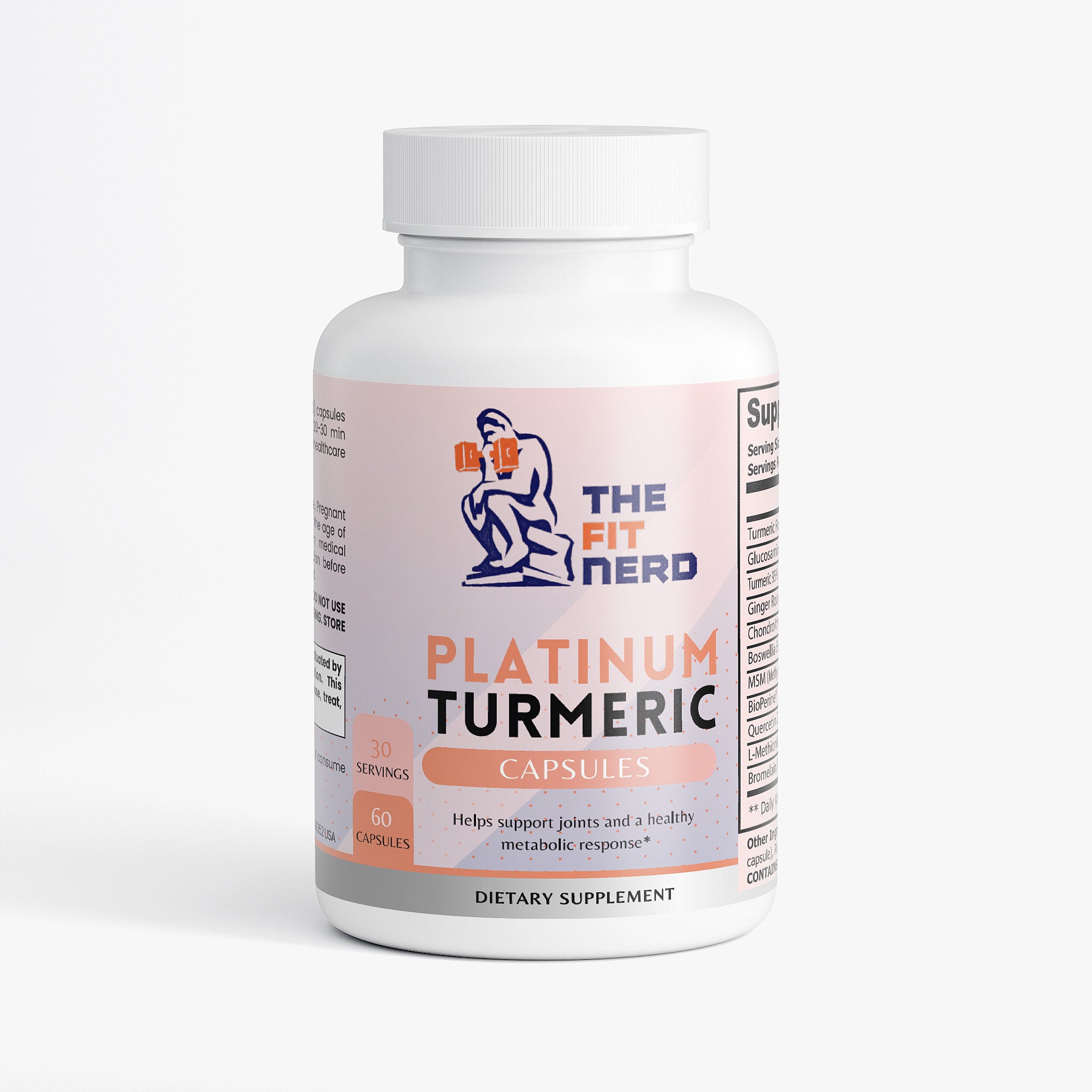 Platinum Turmeric joint and recovery support - The Fit Nerd