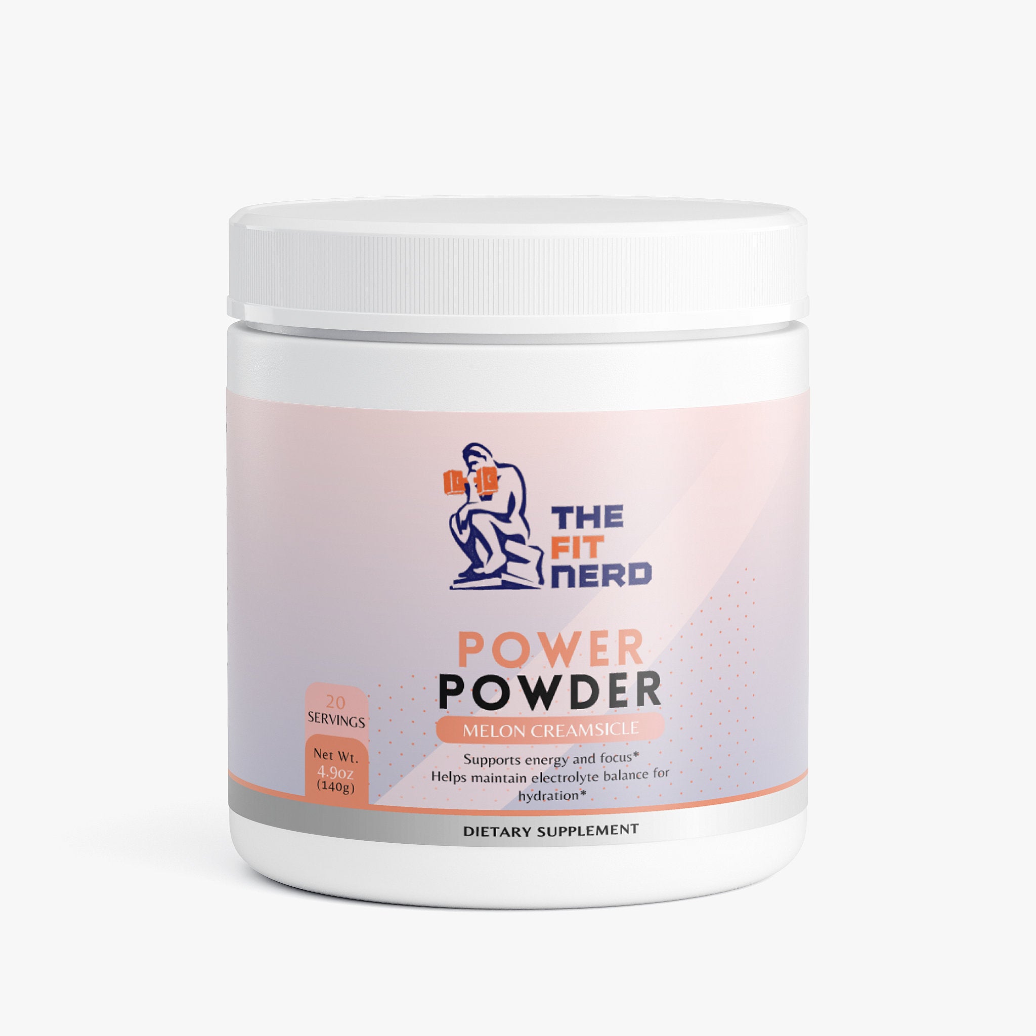 Energy Powder Melon Creamsicle pre-workout - The Fit Nerd