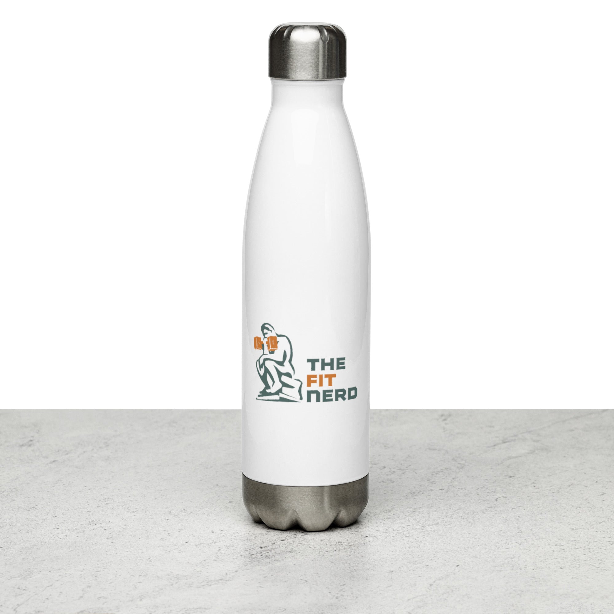Stainless steel water bottle - The Fit Nerd