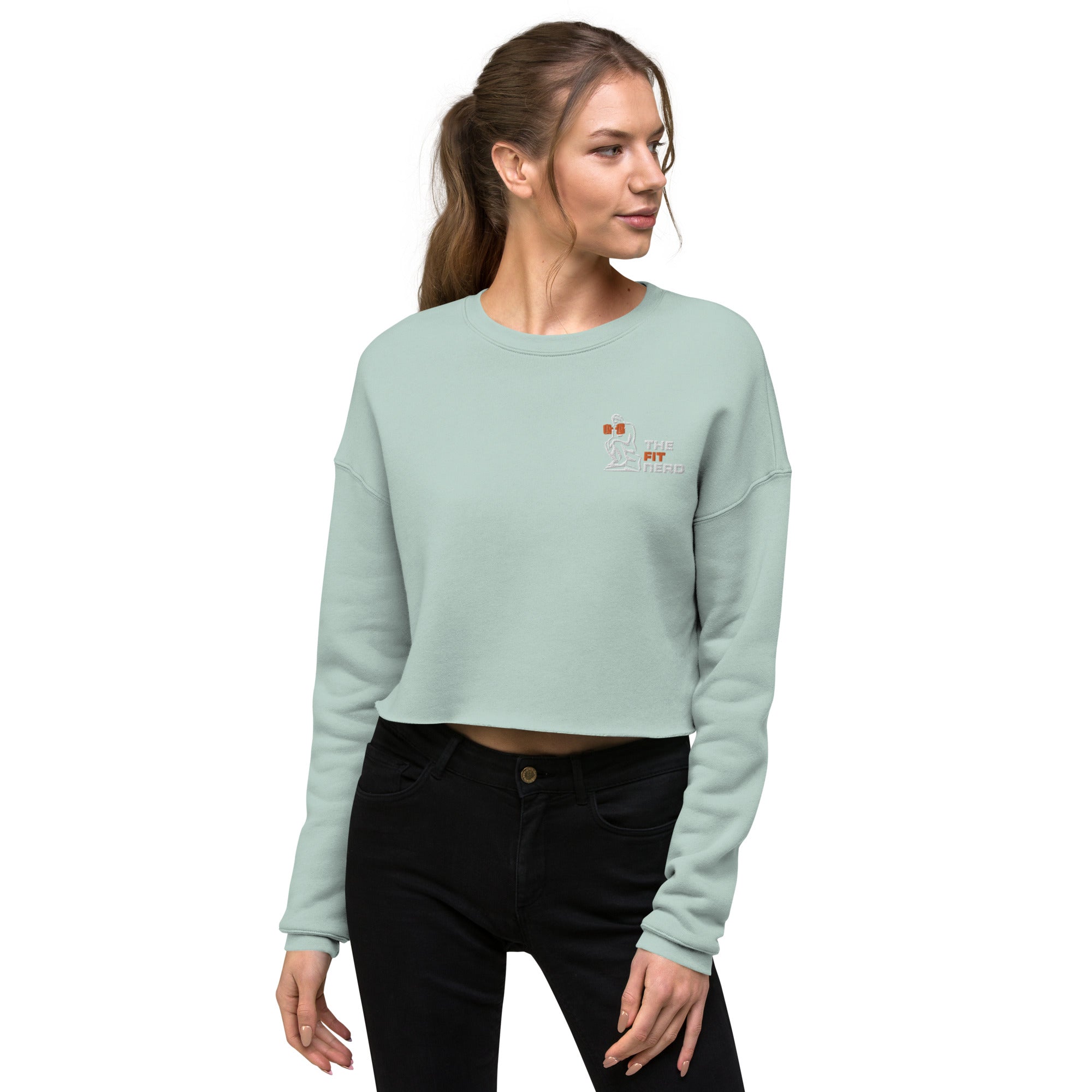 The Fit Nerd Crop Sweatshirt