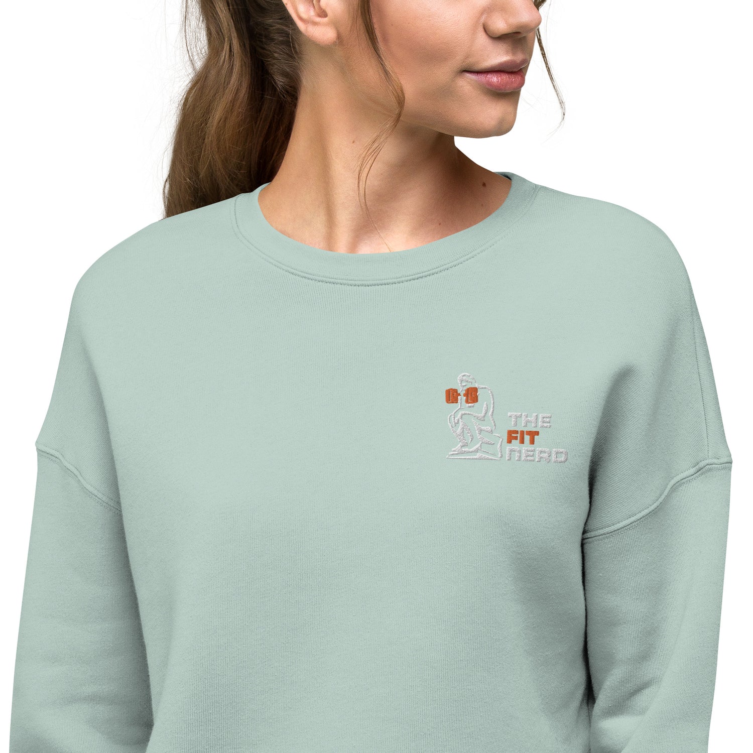The Fit Nerd Crop Sweatshirt