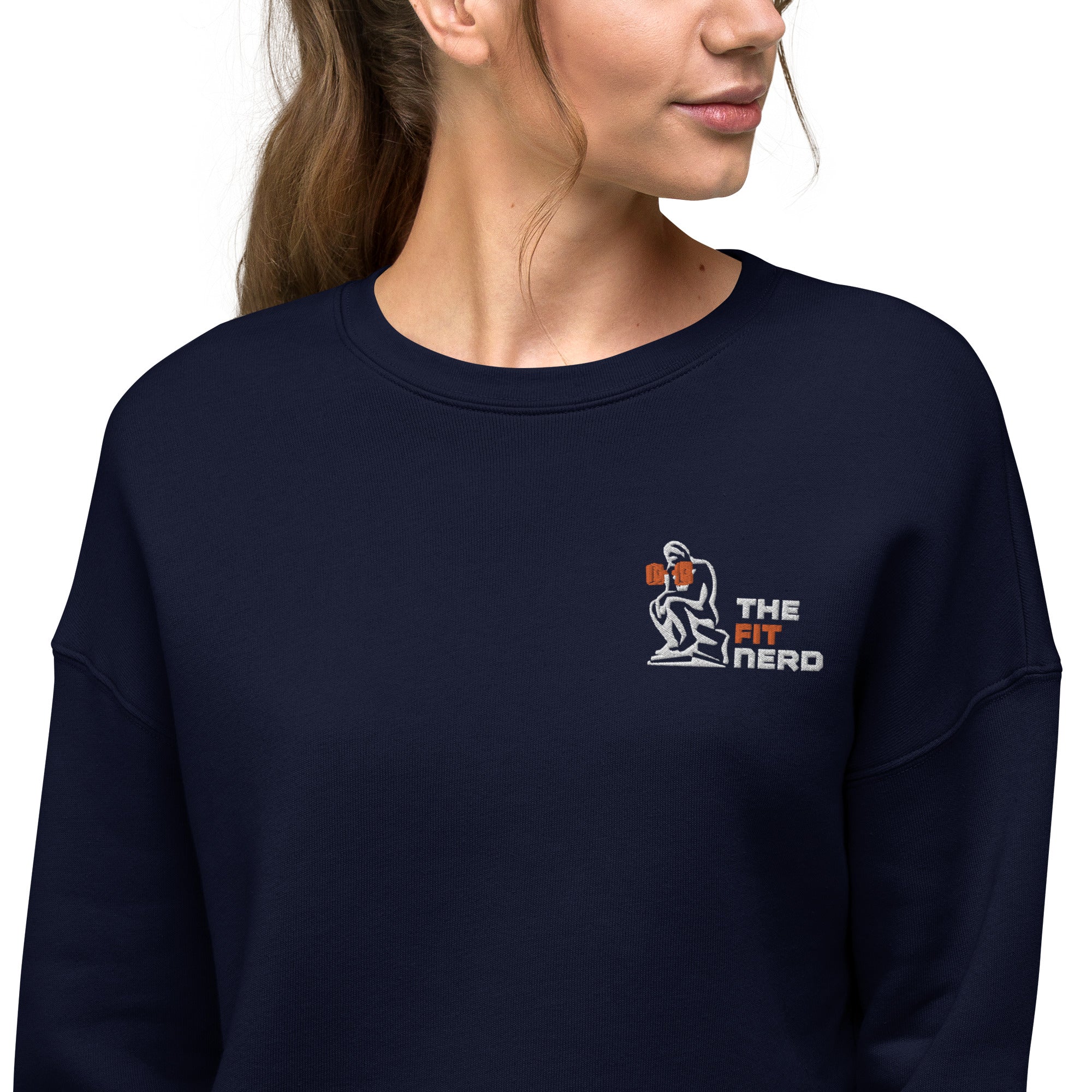 The Fit Nerd Crop Sweatshirt